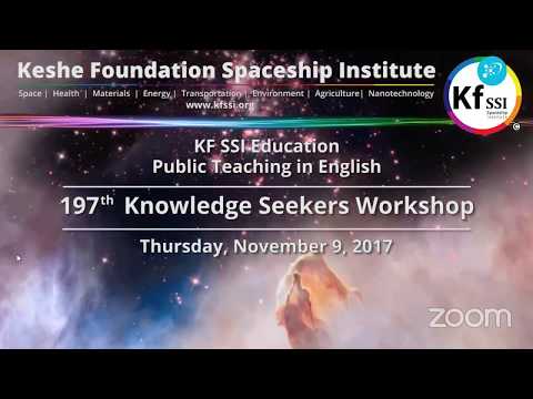 197th Knowledge Seekers Workshop - The Earth Council Constitution Nov 9, 2017