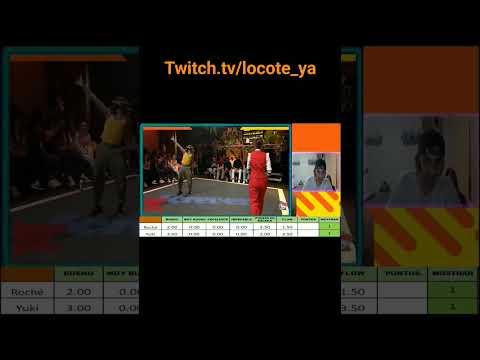 Votación ya en el canal, Yuki vs Roché, digna final de la competencia Locking Forever 2021.