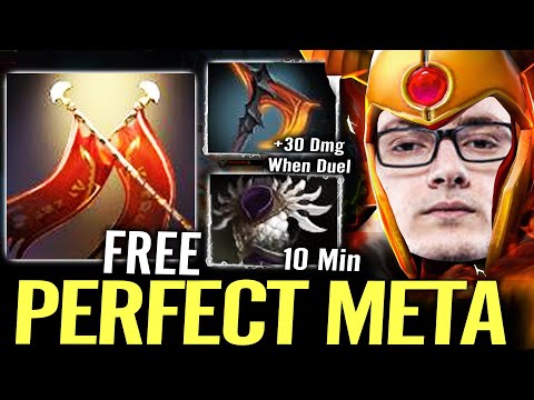 Vindicator's Axe 7.33 Perfect Item for Legion Commander Dota 2 Gameplay by Miracle-