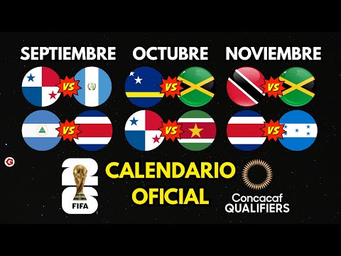 CONCACAF WORLD CUP QUALIFIERS 2026 | OFFICIAL SCHEDULE (FINAL PHASE)
