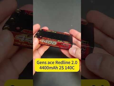Redline 2.0 4400mAh 2S 140C Unboxing | Gensace LiPo Battery