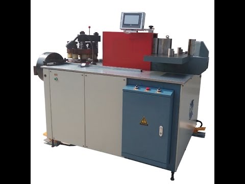 three in one multi function DLKMX-302K cnc busbar processing machine