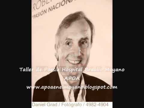 Roberto Perfumo "El Mariscal" - saludo y charla para APOA en el Moyano - Taller de Poesía