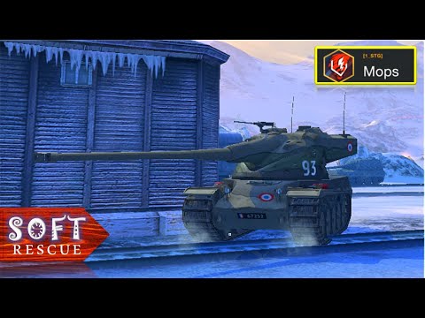 AMX 50 b: 6500 Damage , 4 Frags - WOT BLITZ -