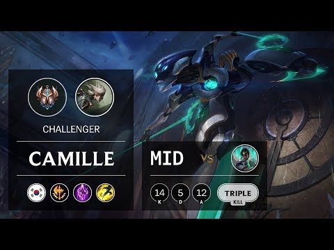 Camille Mid vs Karma - KR Challenger Patch 9.24