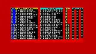 ZX Spectrum Vega Games - League Football