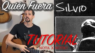 ¿Como tocar Quién Fuera de Silvio Rodríguez? TUTORIAL Nota por Nota