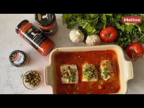 Cocina fácil: Bacalao al horno con tomate y refrito de ajos y alcaparras