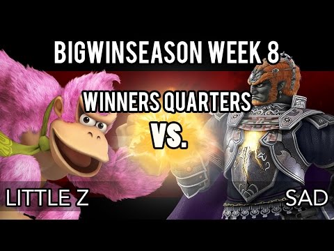 BigWinSeason Week 8 - Winners Quarters - BW | Little Z (Donkey Kong) VS BW | Sad (Ganondorf)