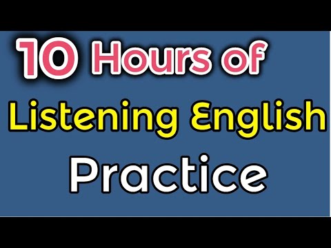 10 Hours of Listening English Practice Video @ESL English Learning