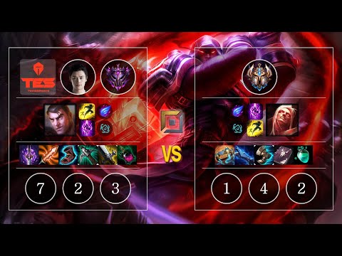 TES Moyu Jayce vs Vladimir Top - KR Master Patch 10.10