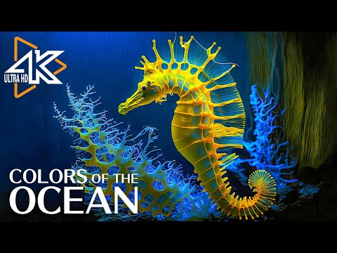 The Ocean 4K - Sea Animals for Relaxation, Beautiful Coral Reef Fish in Aquarium #16