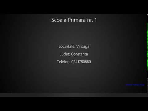 Scoala Primara nr. 1 Viroaga
