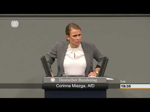 Bundestag * Corinna Miazga AfD * Europäische Grundwerteinitiative * 31.01.2019