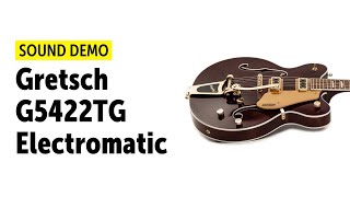 Video thumbnail for Gretsch G5422TG Electromatic - Sound Demo (no talking) by Guitar Bonedo