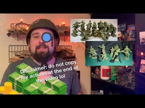 Toy Army Men Review! Toy Soldiers of San Diego Support and Infantry sets!