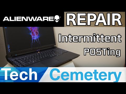 Alienware Area 51M R1 Repair #1 - Intermittent POSTing