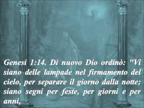 La SACRA BIBBIA - GENESI CAP. 1