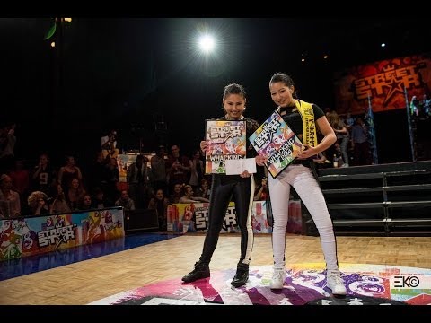 STREETSTAR 2014 - Waacking Semifinal BAD QUEEN (Jpn) vs GANGSTER IHOAP(Pol) & AMBIANCE(Hol)