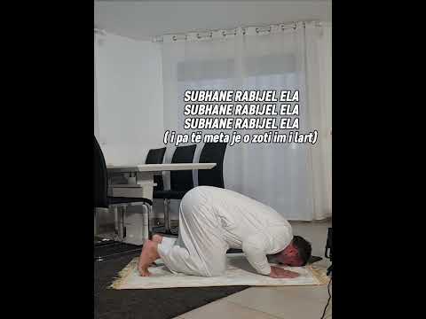 Falja e namazit për fillestarë (me tekst)  . DREKA/ Duhr, IKINDIA/ Asr dhe JACIA / Isha  (4 Rekate)