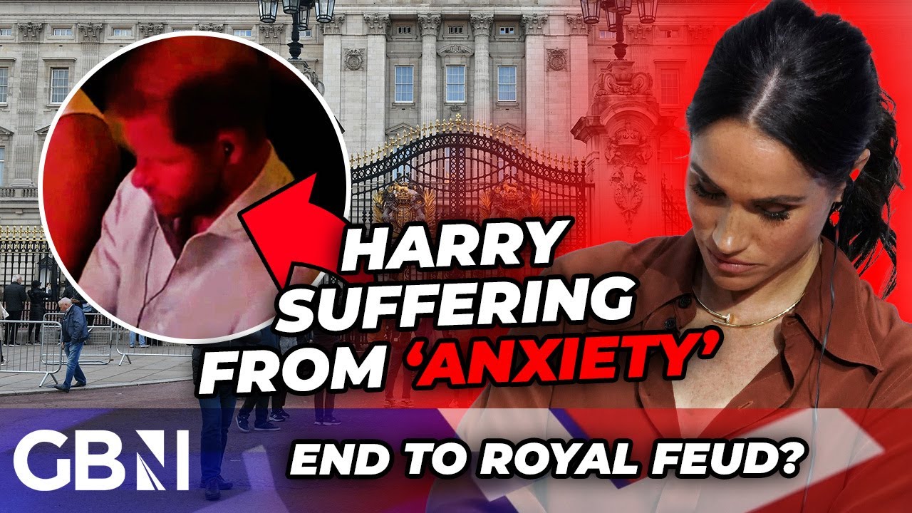 WATCH: Prince Harry suffers 'ANXIETY' as 'regretful' Meghan signals END to FEUD with Kate and Wills