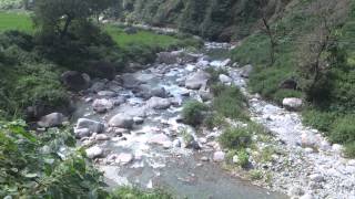 preview picture of video 'River in Kunta near Dalhousie in Himachal Pradesh, India'