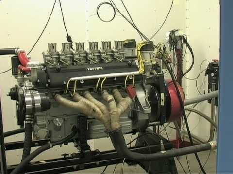 Ferrari 330 GTO V12 Engine Dyno