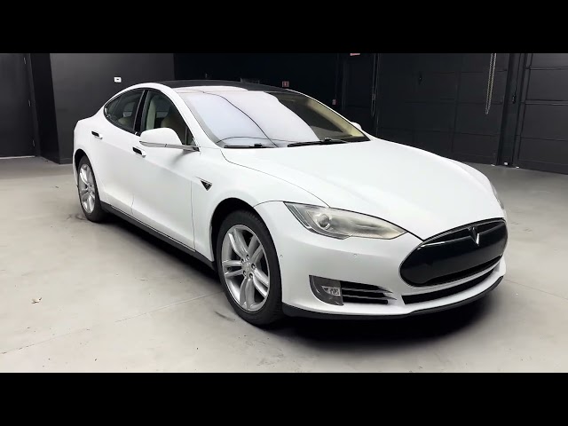 2014 TESLA MODEL S SEDAN DUAL AC ELECTRIC MOTORS 85D SEDAN 4D