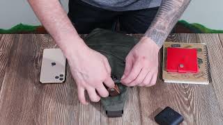 Зручна сумка через плече для чоловіків із текстилю Vintage 22197 оливковий