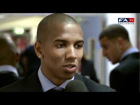 Ashley Young Post Match Interview | Wales 0-2 England 26/03/11