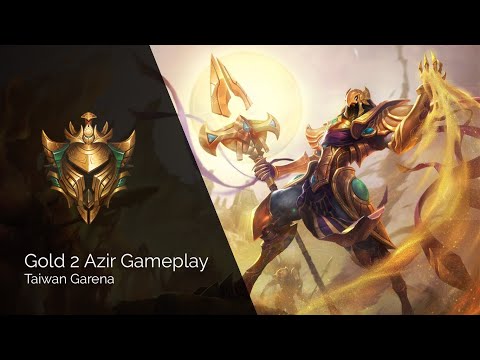 Azir Mid vs Lucian (Gold 1)