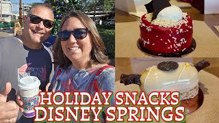 Let's Try Some Holiday Snacks At Disney Springs!