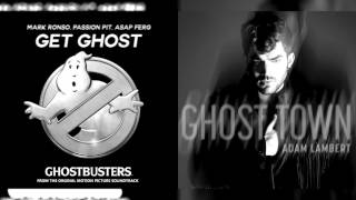 Adam Lambert &amp; Mark Ronson, Passion Pit &amp; A$AP Ferg - Get Ghost/ Ghost Town