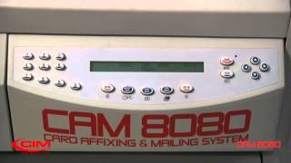 Card Matching, Affixing and Mailing System - CIM CAM 8080