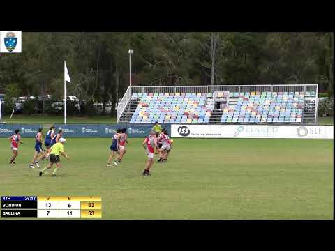 QFA Div 2 South  Round 5- Seniors -  Bond Uni v Ballina