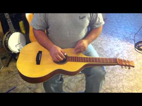 a Weissenborn hawaiian guitar primer and brief lesson