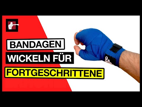 Bandagen wickeln für Fortgeschrittene / Hände richtig binden/ Boxen Basics