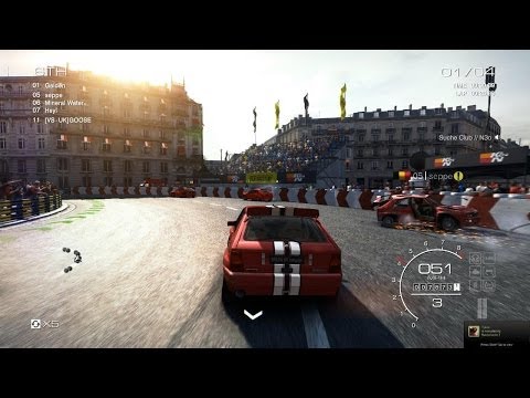 Grid Autosport PC: Multiplayer Race - Lancia Delta HF Integrale Evo 2 in Paris, Street Discipline