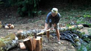 preview picture of video 'Wild Thyme Farm Forestry: Tree Logging and Yarding'