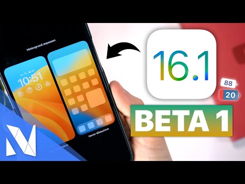 iOS 16.1 Beta 1 - Was ist neu? (Akku in % für ALLE Geräte, Live Activities, ...) | Nils-Hendrik Welk