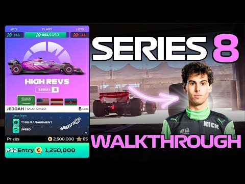 How To Complete Series 8 | Series Walkthrough | F1 Clash 25