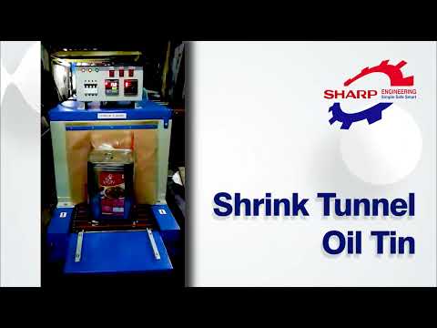 Shrink Tunnel Machine - Single Bottle Cans