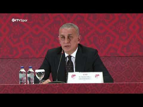 CANLI - TFF Başkanı İbrahim Hacıosmanoğlu'nun Basın Toplantısı