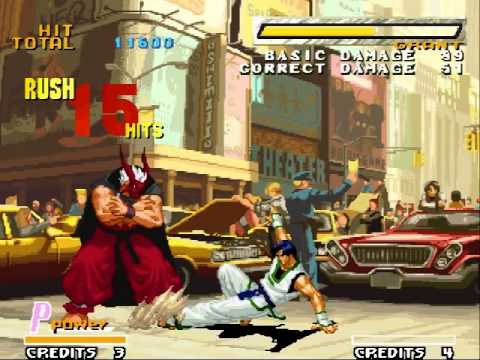 Kim Jae Hoon Counter Bug Combo - Garou: Mark of the Wolves