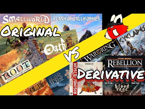 Original War Games v Inspired War Games | Cyclades v Kemet v Inis v Blood Rage v Rising Sun | S1 E8