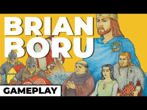 Brian Boru - First Impressions & Gameplay with @BoardGameCo