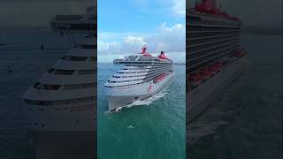 🔴⚪️VIRGIN VOYAGE BRILLIANT LADY💃🏼  #cruiseship #cruisetour #cruise