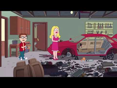 American Dad: Pimping Francine‘s leased ride by Klaus the oil-boy (or mechanics) Heissler