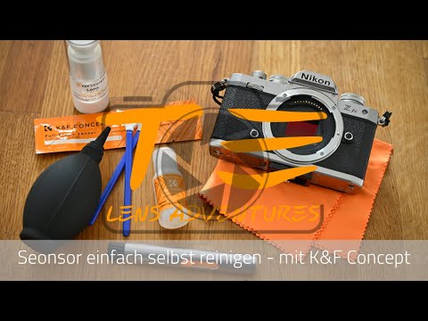 Don't be afraid of sensor cleaning - clean your camera sensor quickly and easily with K&F Concept