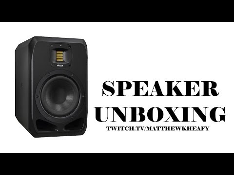 Adam Audio S2V Monitor Unbox!